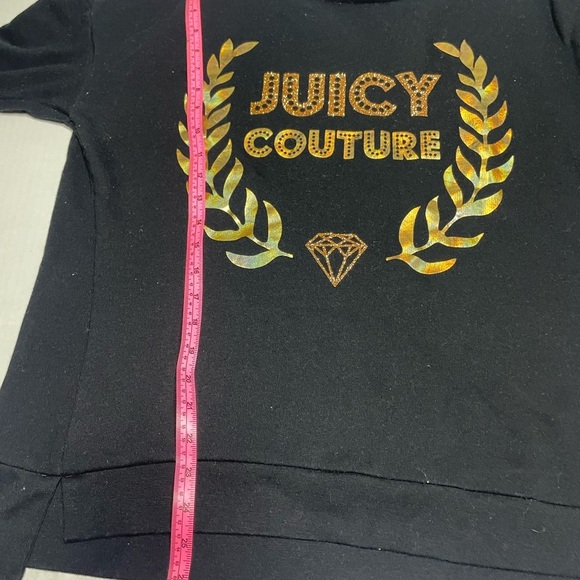 Juicy Couture Black Gold Logo Sweatshirt size XL - Picture 7 of 8